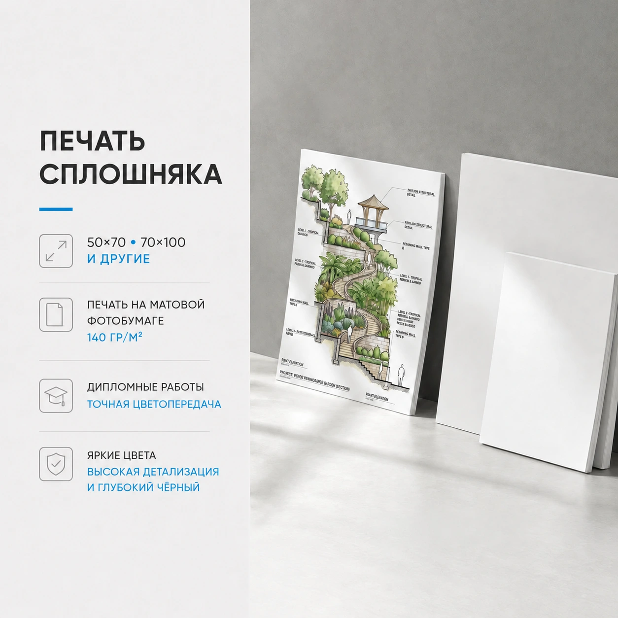 Печать сплошняка